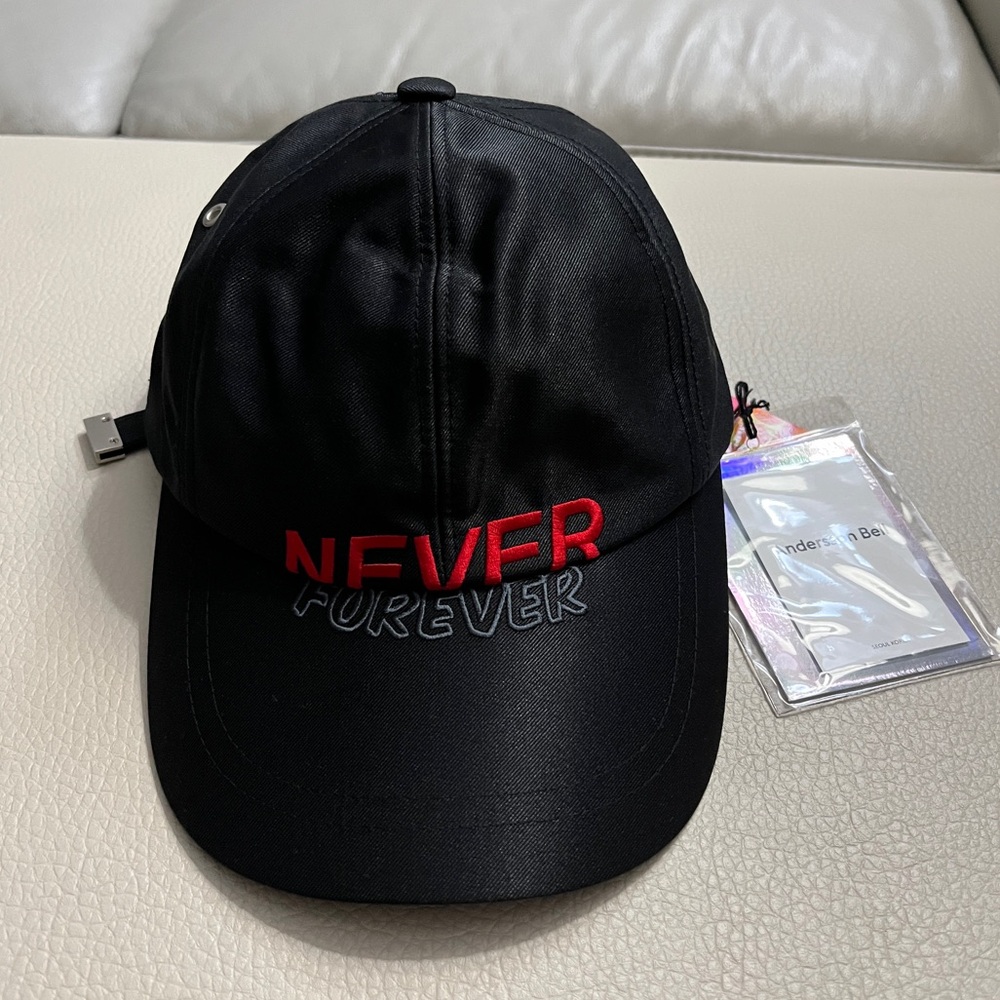 NWT - Andersson Bell Unisex Embroidered “Never Forever” Baseball Cap
